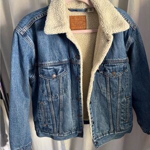 Levi's Denim Jacket with Sherpa lining